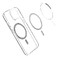 Прозрачный чехол Spigen Ultra Hybrid MagSafe Carbon Fiber для iPhone 13 - Фото 5