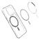 Прозрачный чехол Spigen Ultra Hybrid MagSafe Carbon Fiber для iPhone 13 Pro - Фото 5