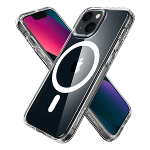 Прозорий чохол Spigen Ultra Hybrid MagSafe Black для iPhone 13 mini - Фото 2