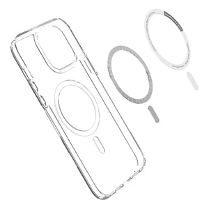 Прозрачный чехол Spigen Ultra Hybrid MagSafe Graphite для iPhone 13 Pro Max - Фото 5