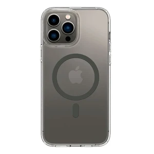 Прозрачный чехол Spigen Ultra Hybrid MagSafe Graphite для iPhone 13 Pro Max - Фото 3