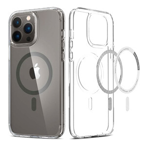 Купить Прозрачный чехол Spigen Ultra Hybrid MagSafe Graphite для iPhone 13 Pro Max
