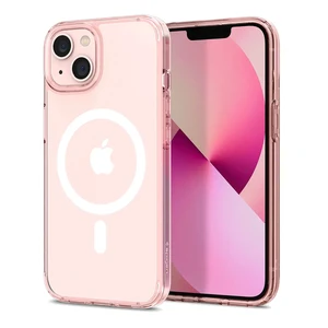 Прозрачный чехол Spigen Ultra Hybrid MagSafe Rose Crystal для iPhone 13 - Фото 2