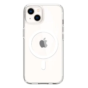 Прозрачный чехол Spigen Ultra Hybrid MagSafe White для iPhone 13 - Фото 4