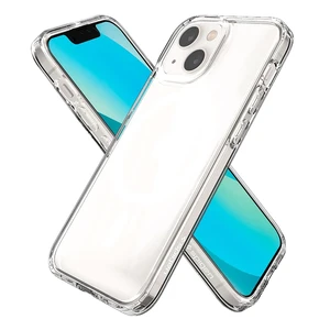 Прозрачный чехол Spigen Ultra Hybrid MagSafe White для iPhone 13 mini - Фото 2