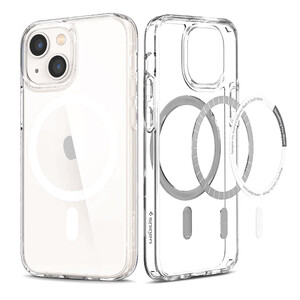Купить Прозрачный чехол Spigen Ultra Hybrid MagSafe White для iPhone 13 mini