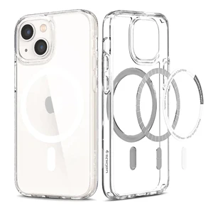 Прозрачный чехол Spigen Ultra Hybrid MagSafe White для iPhone 13 mini ACS03322 - Фото 1