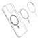 Прозрачный чехол Spigen Ultra Hybrid MagSafe Carbon Fiber для iPhone 13 Pro Max - Фото 5