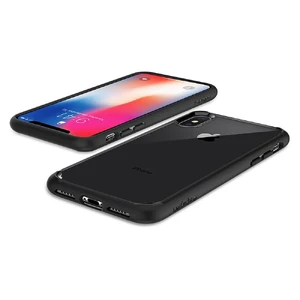 Чехол Spigen Ultra Hybrid Matte Black для iPhone X | XS - Фото 8