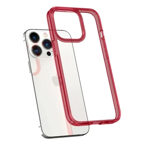 Защитный чехол Spigen Ultra Hybrid Red Crystal для iPhone 13 Pro - Фото 3
