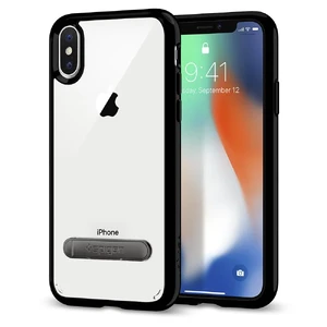 Чехол Spigen Ultra Hybrid S Jet Black для iPhone X | XS 057CS22134 - Фото 1