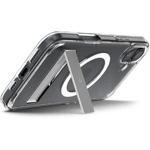 Прозорий білий чохол Spigen Ultra Hybrid S Mag для iPhone 16 - Фото 5
