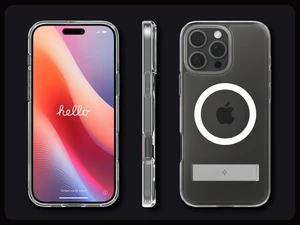 Прозорий білий чохол Spigen Ultra Hybrid S Mag для iPhone 16 Pro Max - Фото 6