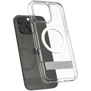 Прозорий білий чохол Spigen Ultra Hybrid S Mag для iPhone 16 Pro Max - Фото 7
