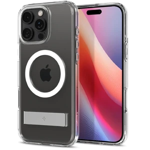 Прозорий білий чохол Spigen Ultra Hybrid S Mag для iPhone 16 Pro Max - Фото 11