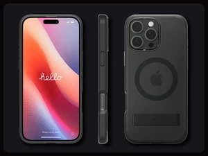 Півпрозорий чорний чохол Spigen Ultra Hybrid S Mag для iPhone 16 Pro Max - Фото 6