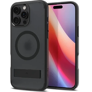 Півпрозорий чорний чохол Spigen Ultra Hybrid S Mag для iPhone 16 Pro Max - Фото 9