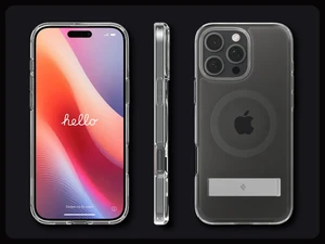 Прозорий сірий чохол Spigen Ultra Hybrid S Mag для iPhone 16 Pro Max - Фото 6