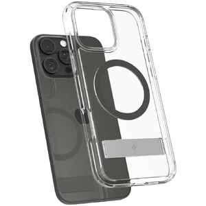 Прозорий сірий чохол Spigen Ultra Hybrid S Mag для iPhone 16 Pro Max - Фото 7