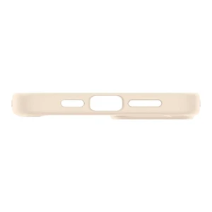 Прозрачный силиконовый чехол Spigen Ultra Hybrid Sand Beige для iPhone 14 | 13 - Фото 7
