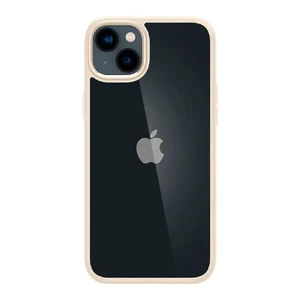 Прозрачный силиконовый чехол Spigen Ultra Hybrid Sand Beige для iPhone 14 Plus - Фото 3