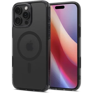 Півпрозорий чорний чохол Spigen Ultra Hybrid T Mag для iPhone 16 Pro - Фото 5