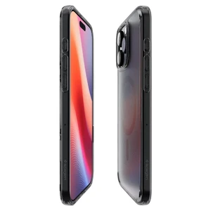 Півпрозорий чорний чохол Spigen Ultra Hybrid T Mag для iPhone 16 Pro - Фото 6