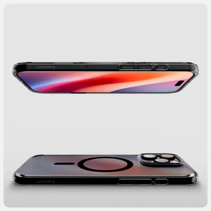 Півпрозорий чорний чохол Spigen Ultra Hybrid T Mag для iPhone 16 Pro - Фото 15