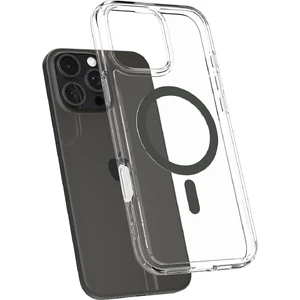 Прозорий сірий чохол Spigen Ultra Hybrid T Mag для iPhone 16 Pro - Фото 4