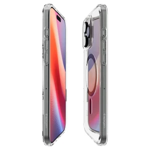 Прозорий сірий чохол Spigen Ultra Hybrid T Mag для iPhone 16 Pro - Фото 6