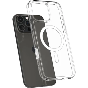 Прозорий білий чохол Spigen Ultra Hybrid T Mag MagSafe для iPhone 16 Pro - Фото 4
