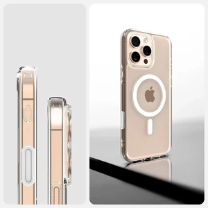 Прозорий білий чохол Spigen Ultra Hybrid T Mag MagSafe для iPhone 16 Pro - Фото 10