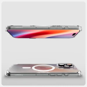 Прозорий білий чохол Spigen Ultra Hybrid T Mag MagSafe для iPhone 16 Pro - Фото 15