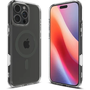 Прозорий сірий чохол Spigen Ultra Hybrid T Mag для iPhone 16 Pro Max - Фото 4