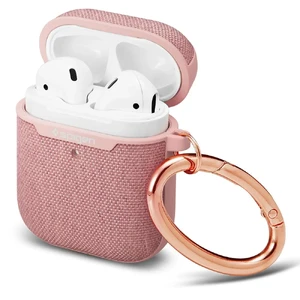 Чохол з карабіном Spigen Urban Fit Rose Gold для AirPods - Фото 2