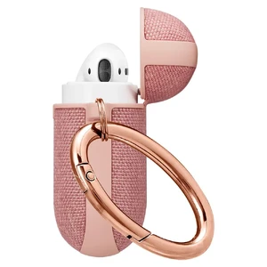 Чохол з карабіном Spigen Urban Fit Rose Gold для AirPods - Фото 3