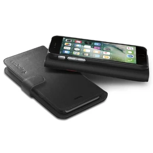 Чехол Spigen Wallet S Black для iPhone SE 3 | SE 2 | 8 | 7 - Фото 7