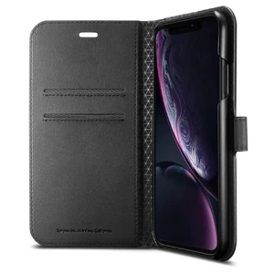 Чохол Spigen Wallet S Black для iPhone XR - Фото 5