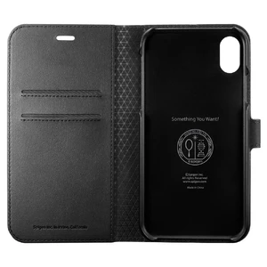 Чохол Spigen Wallet S Black для iPhone XR - Фото 4