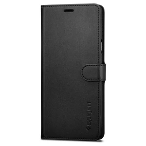 Кожаный чехол-книжка Spigen Wallet S Black для Samsung Galaxy Note 9 - Фото 3