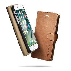 Чехол Spigen Wallet S Brown для iPhone SE 3 | SE 2 | 8 | 7 - Фото 6