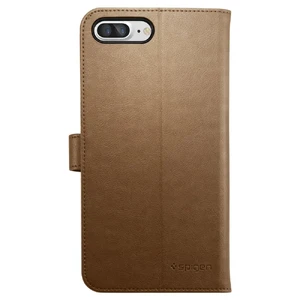 Чехол Spigen Wallet S Brown для iPhone 7 Plus | 8 Plus - Фото 3