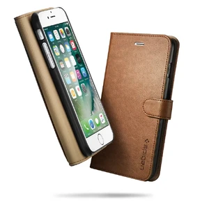 Чехол Spigen Wallet S Brown для iPhone 7 Plus | 8 Plus - Фото 6