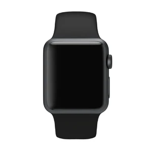 Ремешок Apple 41mm | 40mm | 38mm Black Sport Band with Space Black Steel Pin S | M&M | L (MJ4F2) для Apple Watch - Фото 2