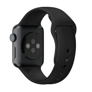 Ремешок Apple 41mm | 40mm | 38mm Black Sport Band with Space Black Steel Pin S | M&M | L (MJ4F2) для Apple Watch - Фото 5