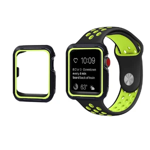 Ремінець + чохол iLoungeMax Sport Band Black | Volt для Apple Watch 42mm Series 1 | 2 | 3