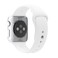 Ремешок Apple 41mm | 40mm | 38mm White Sport Band S | M&M | L (MJ4E2) для Apple Watch - Фото 4