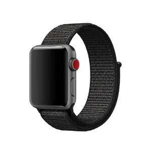 Ремешок Apple Sport Loop Black (MQVX2 | MTLT2) для Apple Watch 41mm | 40mm | 38mm - Фото 3