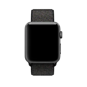 Ремінець iLoungeMax Sport Loop Black для Apple Watch Ultra 49mm | 45mm | 44mm | 42mm  OEM - Фото 2