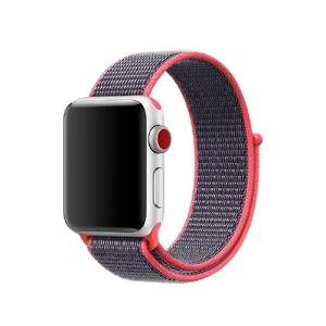 Ремінець iLoungeMax Sport Loop Electric Pink для Apple Watch 41mm | 40mm | 38mm  OEM  - Фото 1